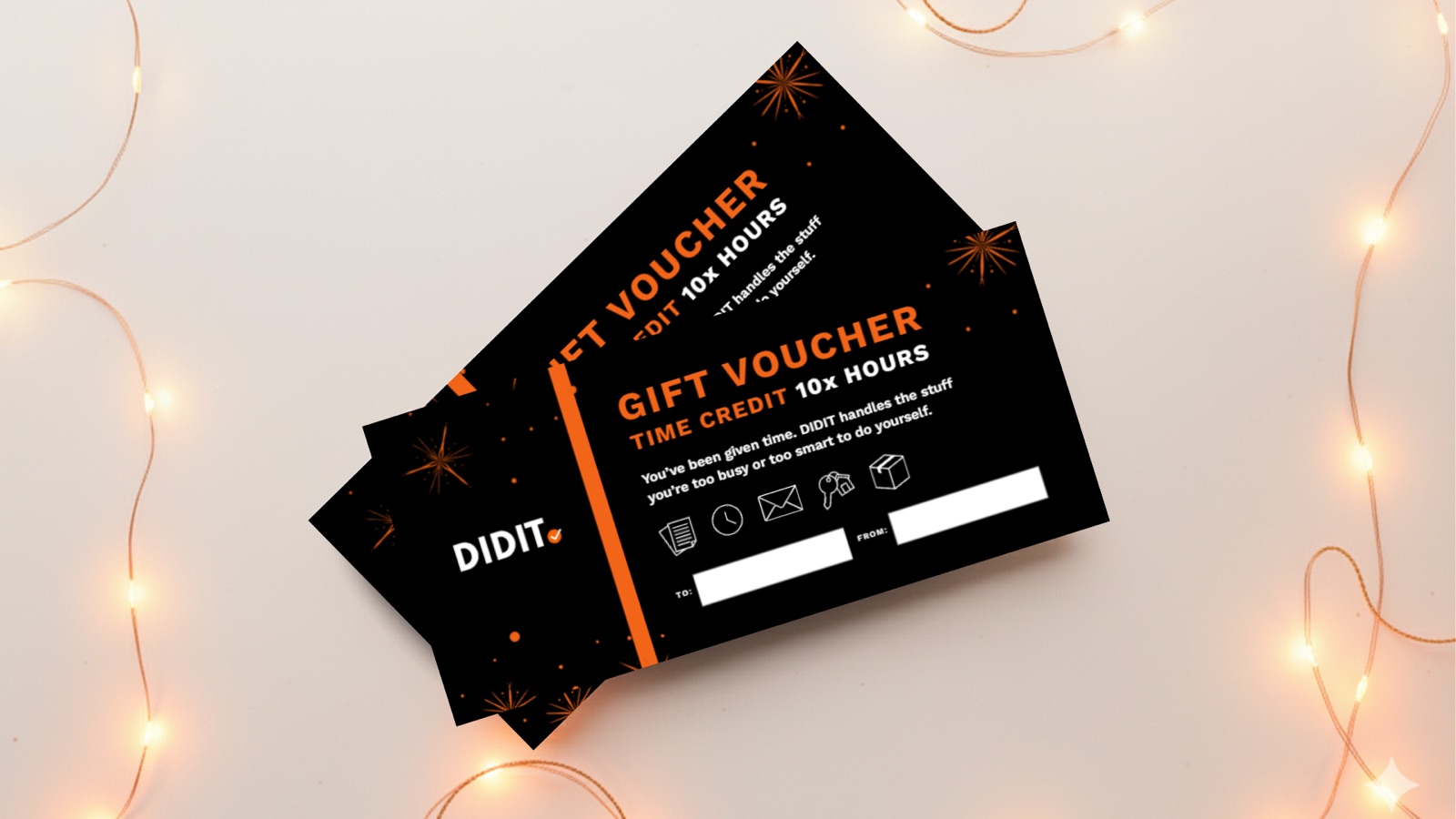 DIDIT 10-hour gift voucher — perfect for the holidays